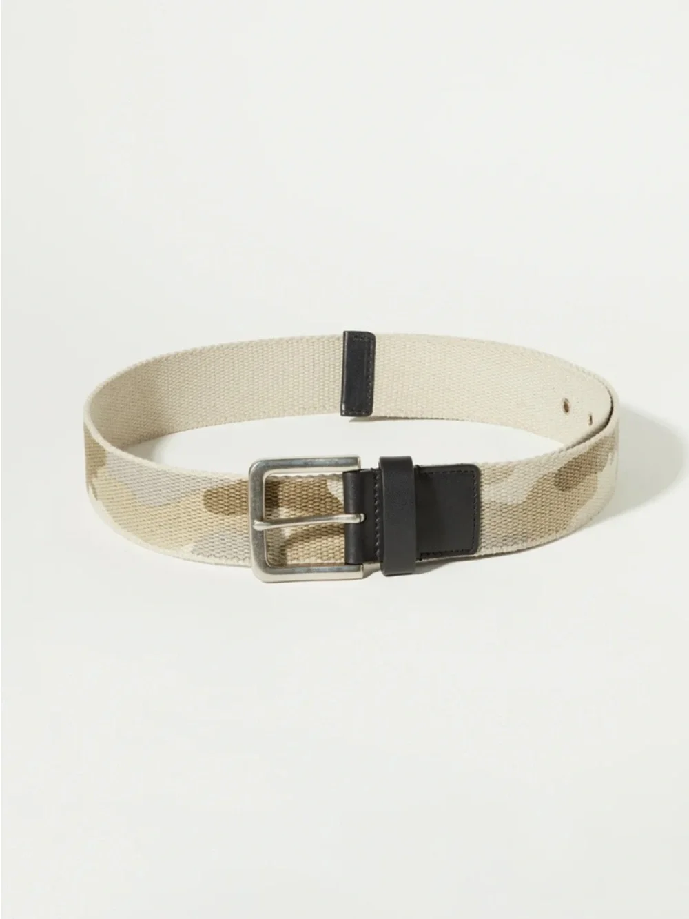 NWT Lucky Brand Men's Camo Webbed Belt Size 32